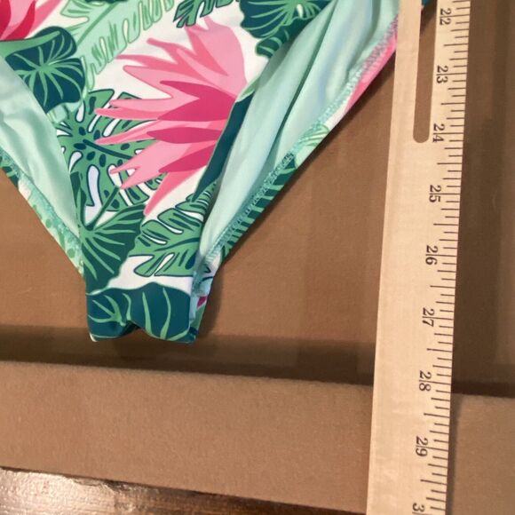 Matilda Jane Womens One Piece Swimsuit Size Medium Palm Tree In Paradise NWOT M - Picture 6 of 10